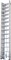 Алюминиевая выдвижная лестница Новая высота NV 525 с тросом 3x14 5250314 - фото 273168
