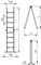 Лестница-стремянка двухсекционная диэлектрическая Диэлектрик, 6 ступеней ЛСПТД-1,0 - фото 276172