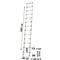 Лестница телескопическая 3,8 м 13 ступеней - фото 279106