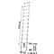 Лестница телескопическая 4,1 м 14 ступеней - фото 279110