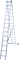 Алюминиевая двухсекционная лестница Новая Высота NV 122 2x14 1220214 - фото 288187