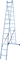 Алюминиевая двухсекционная лестница Новая Высота NV 122 2x12 1220212 - фото 288381