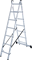 Алюминиевая двухсекционная лестница Новая Высота NV 122 2x7 1220207 - фото 288405
