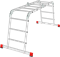 Алюминиевая лестница трансформер Новая Высота NV3321 4х3 3321403 - фото 288761