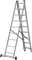 Алюминиевая трехсекционная лестница Новая Высота NV 123Y 3x9 1230309Y - фото 288978