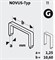 Молотковый степлер Novus J-032G - фото 28900