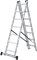 Алюминиевая трехсекционная лестница Новая Высота NV 123 3x7 1230307 - фото 289134