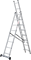 Алюминиевая трехсекционная лестница Новая Высота NV 123 3x8 1230308 - фото 289160