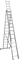Алюминиевая трехсекционная лестница Новая Высота NV 123 3x13 1230313 - фото 289212