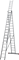 Алюминиевая трехсекционная лестница Новая Высота NV 123 3x17 1230317 - фото 289316