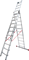 Алюминиевая трехсекционная лестница Новая Высота NV 523 3х11 5230311 - фото 289549