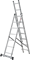 Алюминиевая трехсекционная лестница Новая Высота NV 223 3х6 2230306 - фото 289943