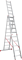 Алюминиевая трехсекционная лестница Новая Высота NV 223 3х10 2230310 - фото 290055