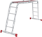 Алюминиевая лестница трансформер Новая Высота NV 233 4x4 с помостом 2330404 - фото 290192 Алюминиевая лестница трансформер Новая Высота NV 233 4x4 с помостом 2330404 - фото 290192