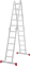 Алюминиевая лестница трансформер Новая Высота NV 233 4x5 с помостом 2330405 - фото 290211