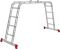 Алюминиевая лестница трансформер Новая Высота NV 232 2х3+2х4 2320234 - фото 290319 Алюминиевая лестница трансформер Новая Высота NV 232 2х3+2х4 2320234 - фото 290319