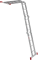 Алюминиевая лестница трансформер Новая Высота NV 232 2х3+2х4 2320234 - фото 290322 Алюминиевая лестница трансформер Новая Высота NV 232 2х3+2х4 2320234 - фото 290322