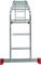 Алюминиевая лестница трансформер Новая Высота NV 2322 4х5 2322405 - фото 290415 Алюминиевая лестница трансформер Новая Высота NV 2322 4х5 2322405 - фото 290415