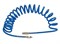 Полиуретановый спиральный шланг высокого давления MIGHTY SEVEN SD-24415 13х18 мм, 15 м, М1/2" - фото 296665