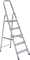 Алюминиевая стремянка с органайзером Алюмет 8 ступеней AM708 АК - фото 299226