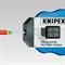 Инструмент для снятия изоляции с оптоволоконного кабеля KNIPEX KN-1285100SB - фото 30925 Инструмент для снятия изоляции с оптоволоконного кабеля KNIPEX KN-1285100SB - фото 30925