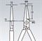 Длинногубцы KNIPEX KN-3013160 - фото 31320