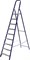 СИБИН  9 ступеней, 187см, стальная, стремянка (38803-09) - фото 316080