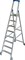 Передвижная лестница-стремянка Krause Stabilo 8 ступеней 124654 - фото 318358