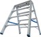 Двухсторонняя стремянка Krause Stabilo 2х4 123862 - фото 318770