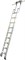 Стеллажная лестница Krause Stabilo трубчатая шина, 9 ступеней 819345 - фото 320843