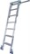 Стеллажная лестница Krause Stabilo Т-образная шина, 6 ступеней 815613 - фото 320873