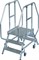 Двухсторонняя передвижная лестница с платформой Krause Stabilo, 3 ступени 820235 - фото 321077