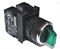 Переключатель EMAS 2-0-1 с подсветкой светодиод 12-30V AC/DC, с фиксацией, зеленый 1НО+1НЗ B192SL30Y - фото 323220