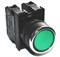 Нажимная кнопка EMAS с подсветкой зеленый светодиод 12-30V AC/DC (2НО) B191DY - фото 323287