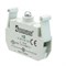 Блок-контакт подсветки EMAS с белым светодиодом 100-230V AC BB - фото 323454