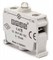 Блок-контакт подсветки EMAS с синим светодиодом 12-30V AC/DC CK7 - фото 323723