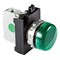 Сигнальная арматура EMAS зеленая со светодиодом 100-230В AC CM0Y0XY - фото 323748