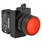Нажимная кнопка EMAS с подсветкой красный светодиод 12-30V AC/DC, красная (2НО) CP161DK - фото 323995