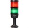 Сигнальная колонна EMAS 70мм, красная, зеленая 220V, светодиод LED IK72L220XM01 - фото 324955