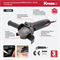 Угловая шлифмашина Kress KU701 760 Вт, 115/125 мм, коробка - фото 330277