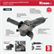 Угловая шлифмашина Kress KU703 750 Вт, 125 мм, коробка - фото 330295