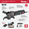 Угловая шлифмашина Kress KU704 900 Вт, 125 мм, коробка - фото 330315