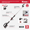 Шлифовальная машина Kress KU630 для стен и потолков 800W - фото 330637