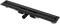 Душевой лоток AlcaPlast APZ101BLACK 1050 мм с порогами для решетки (без решетки), черный матовый - фото 337114