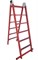 Диэлектрическая двухсекционная лестница-стремянка Диэлектрик 12 ступеней ЛСПТД-2,0 МГ - фото 338882