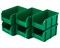 Пластиковый ящик Стелла-техник V-2-К6-зеленый - фото 345304