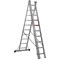 Трехсекционная алюминиевая лестница-стремянка CAGSAN TS190 3х10 - фото 347663