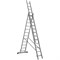 Трехсекционная алюминиевая лестница-стремянка CAGSAN TS205 3х12 - фото 347677