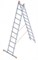 Алюминиевая двухсекционная лестница Sarayli 2x11 ступеней 4211 - фото 350371