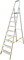Анодированная стремянка Алюмет 9 ступеней АS709 - фото 380409